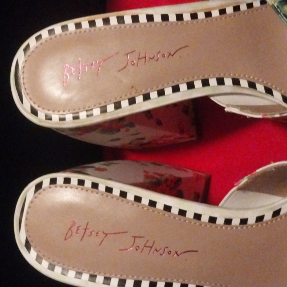 Betsey Johnson Heeled Sandals - Picture 4 of 10